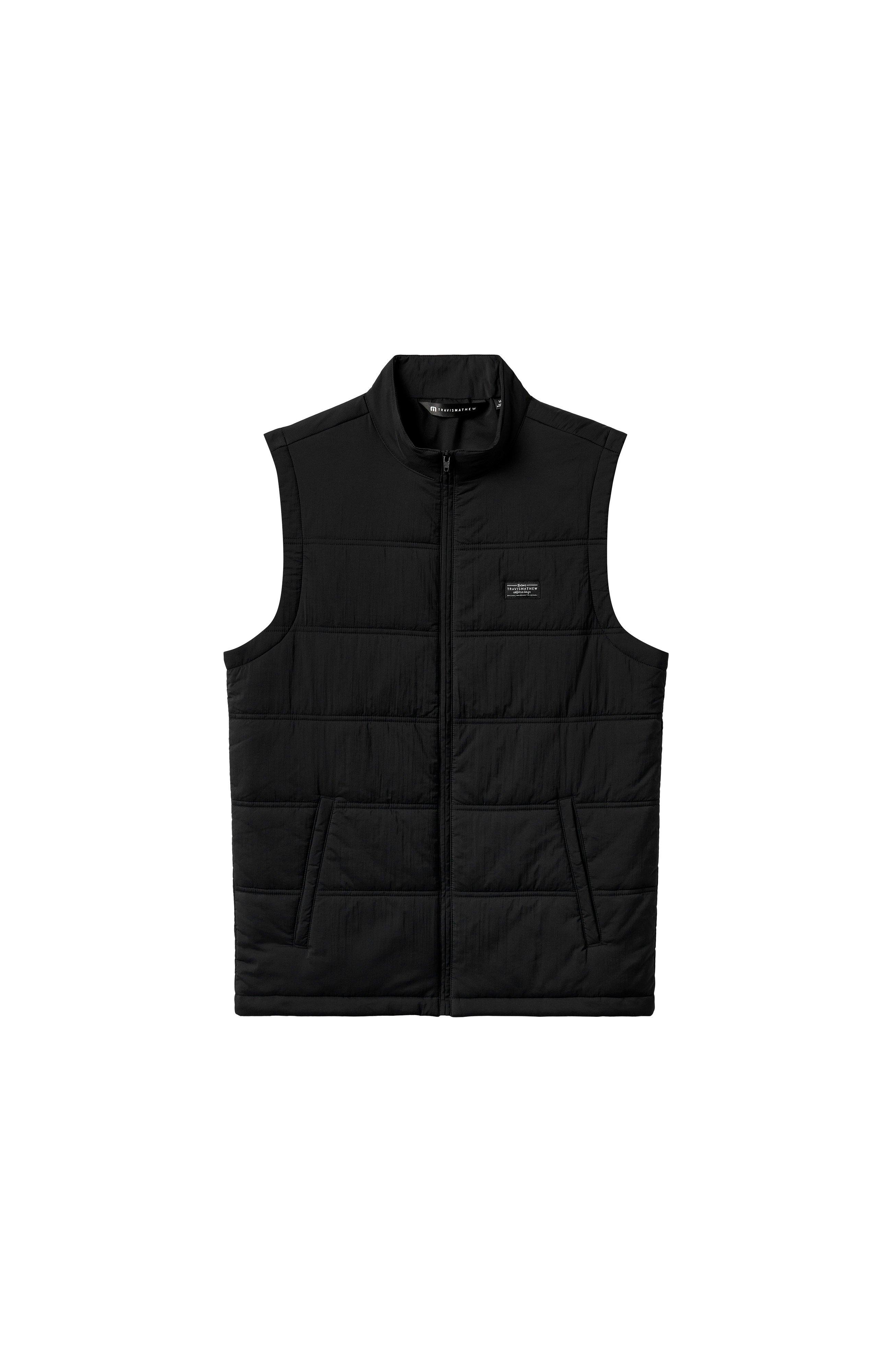 Men's Palisades Puffer Full Zip Vest | TRAVISMATHEW | Outerwear